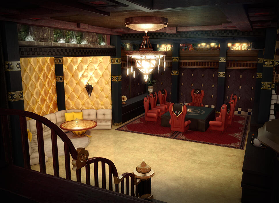 Basement Gambling Den