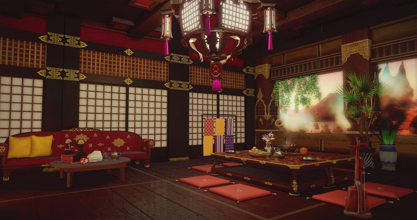 Tea Table & Lounge