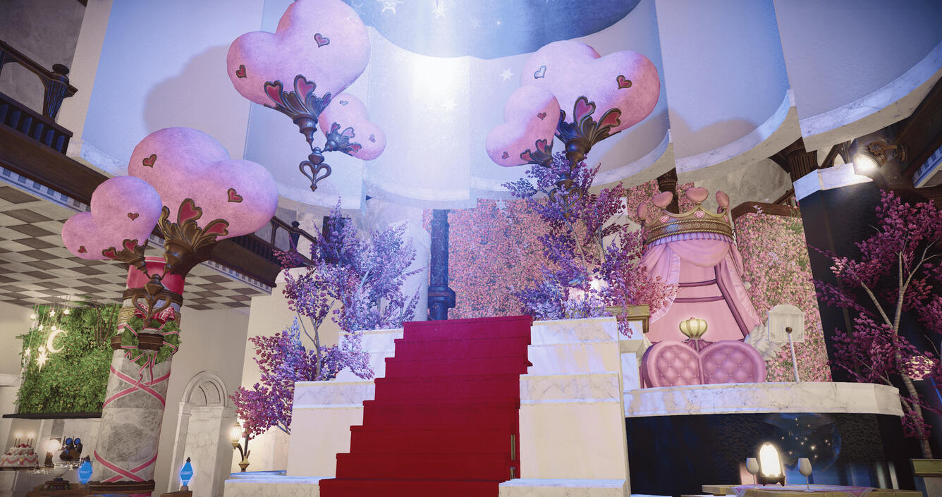 Grand Staircase & Starry Ceiling