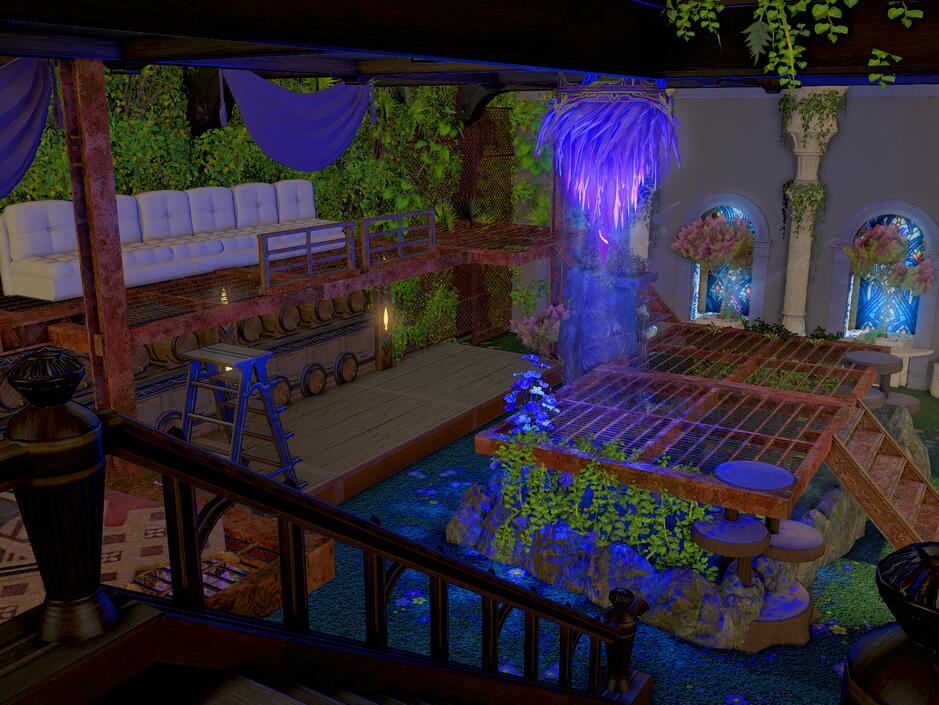 Basement Bar & Dance Platform